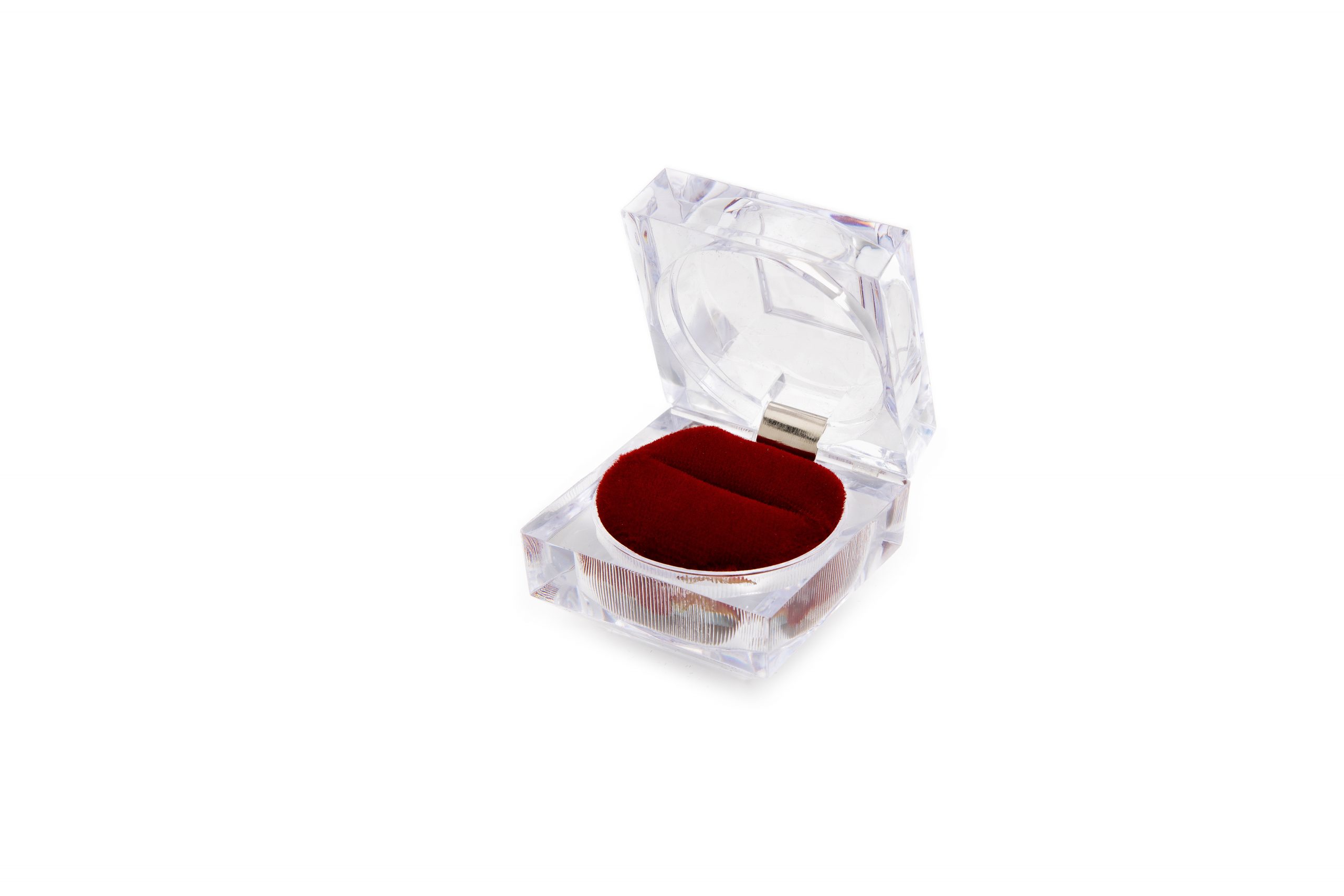 Écrin à bague en acrylique