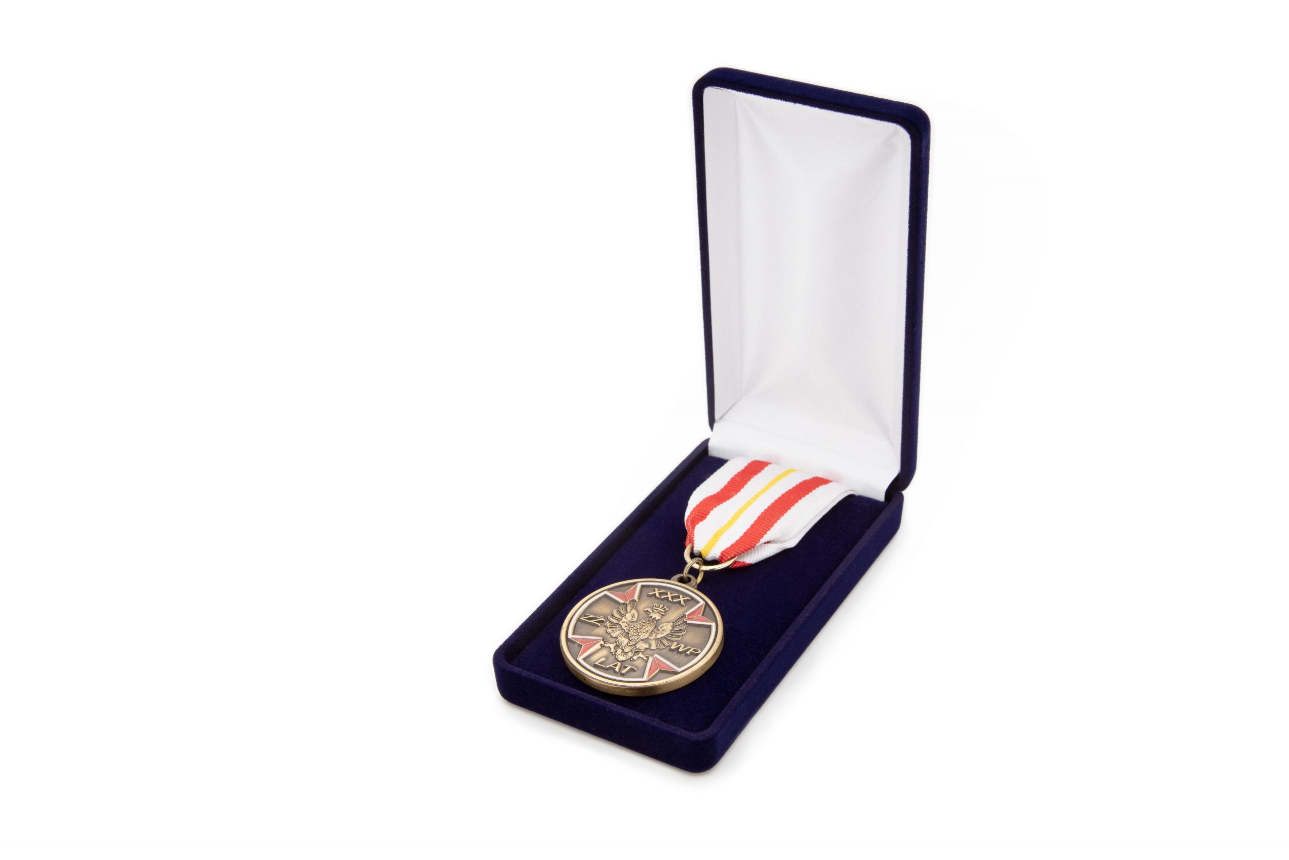 Boîte pour médaille pendante